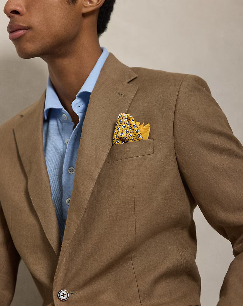 Polo Tailored Fit Linen Suit Jacket