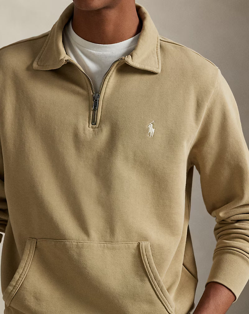 Loopback Fleece Quarter-Zip Sweatshirt