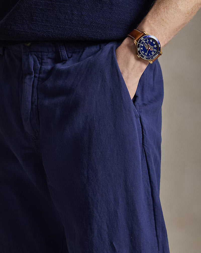 Bedford Classic Fit Linen-Cotton Pant