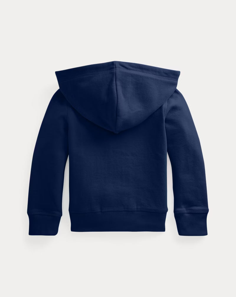 Cotton-Blend-Fleece Full-Zip Hoodie