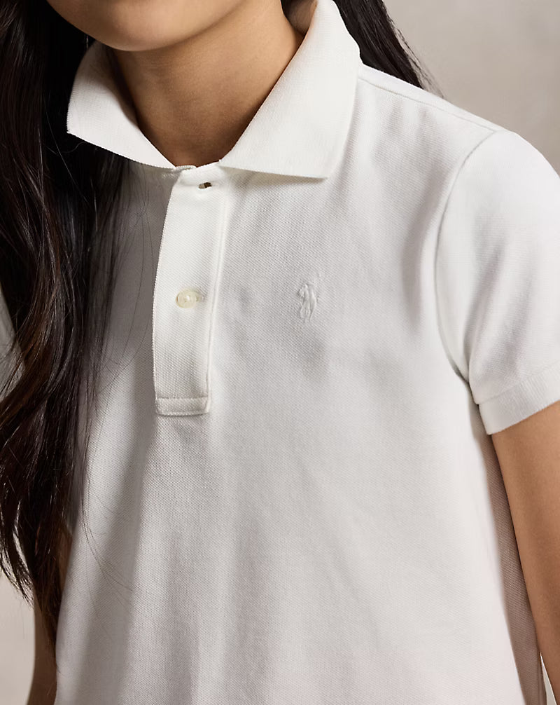 Eyelet Stretch Mesh Polo Shirt & Short