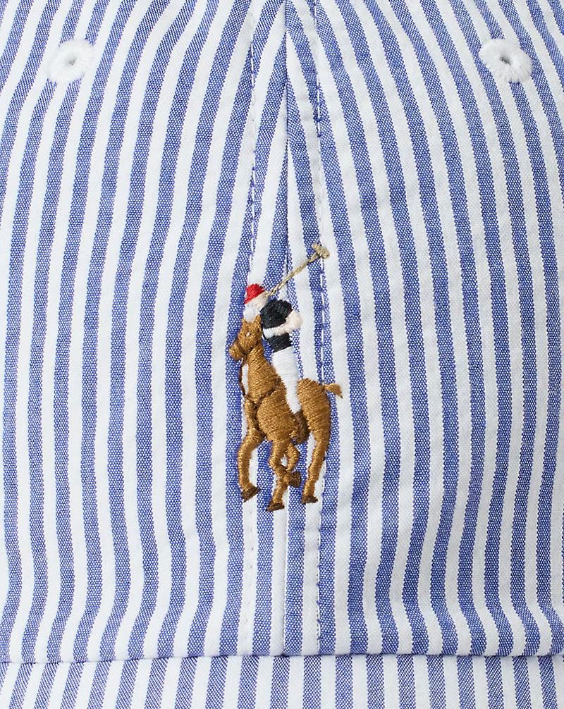 Seersucker Ball Cap