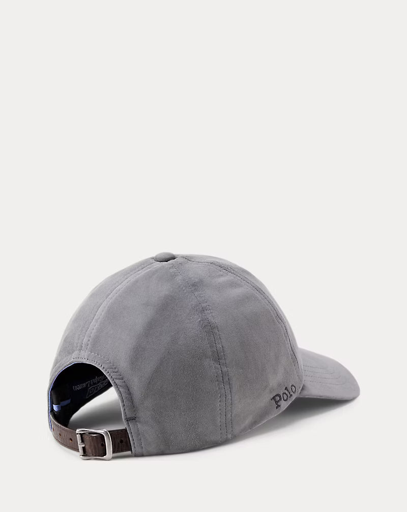 Suede Ball Cap
