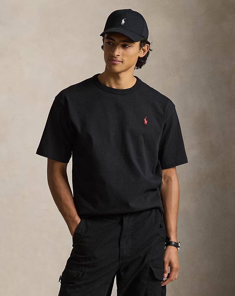 Relaxed Fit Jersey Crewneck T-Shirt