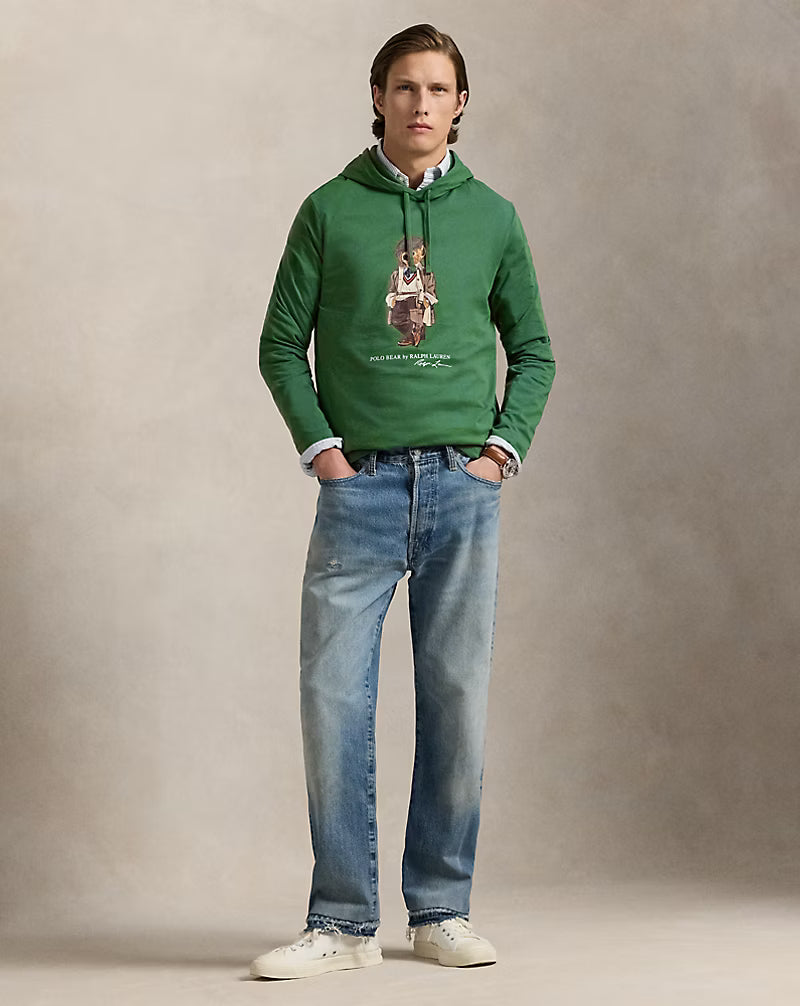 Polo Bear Jersey Hooded T-Shirt