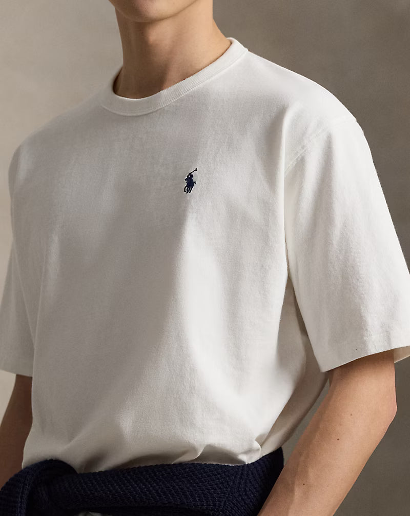 Relaxed Fit Jersey Crewneck T-Shirt