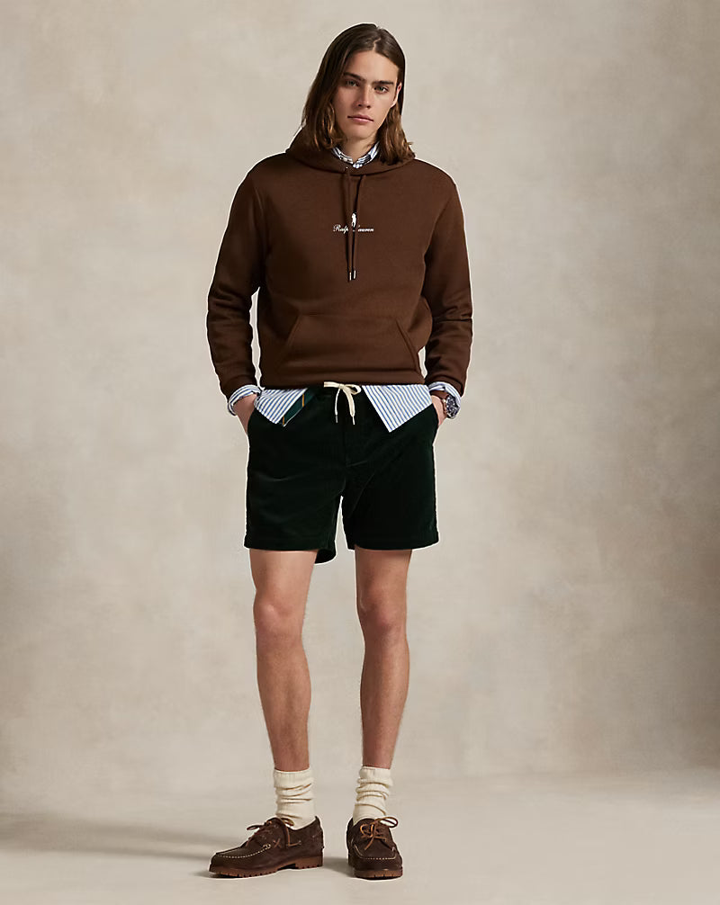 Logo Double-Knit Hoodie