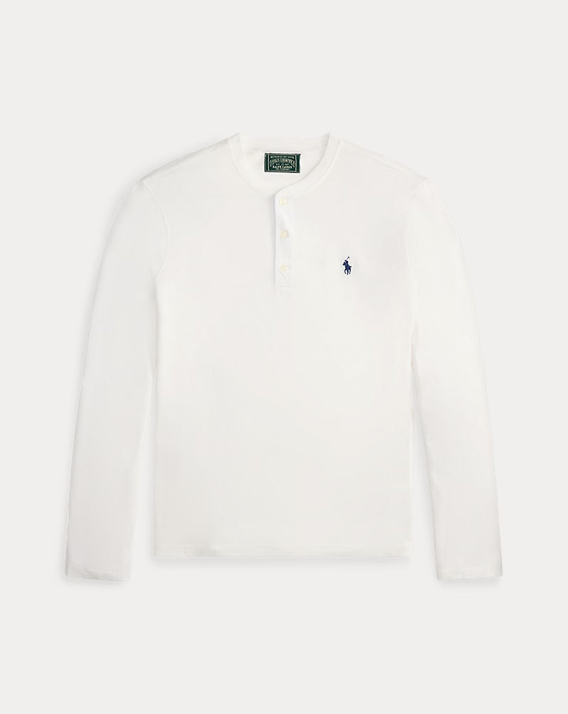 Slub Jersey Henley Shirt