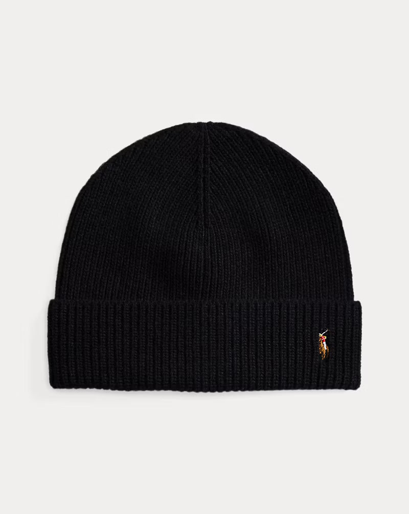Signature Pony Wool-Blend Beanie