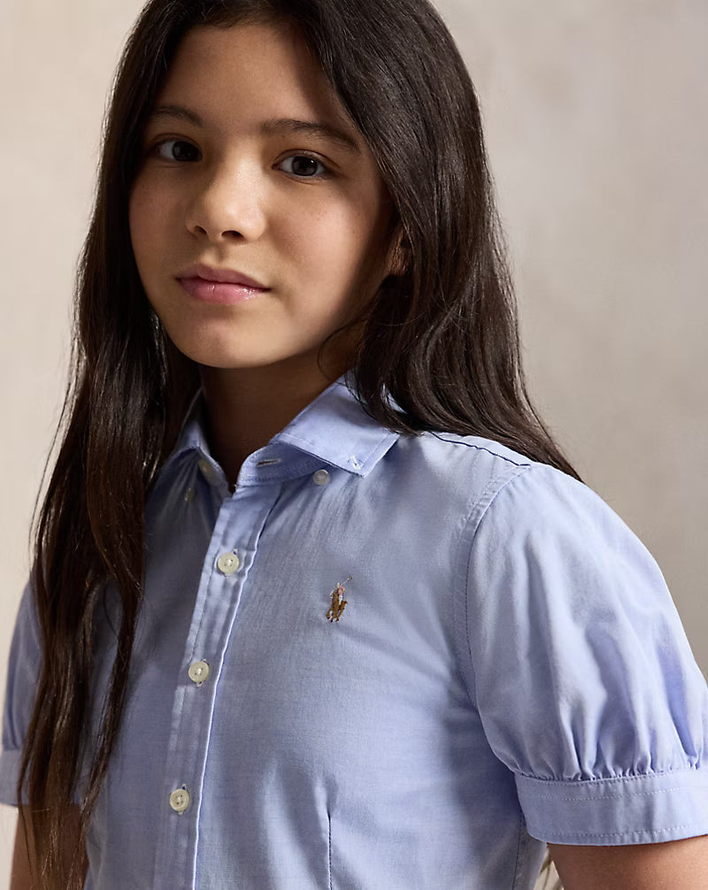 Cotton Oxford Shirtdress