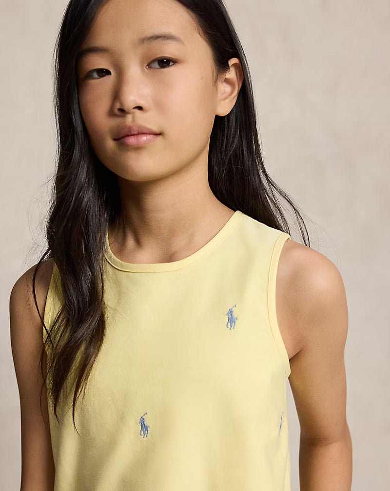 Polo Pony Cotton Oxford Dress
