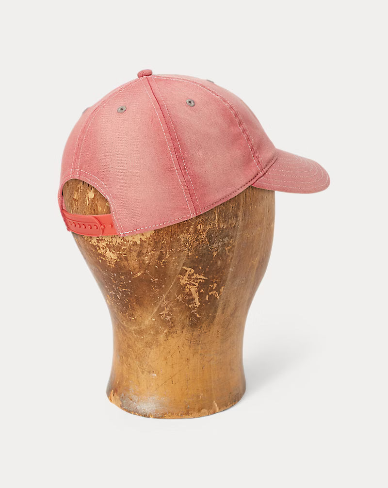 Winged-Logo Twill Ball Cap