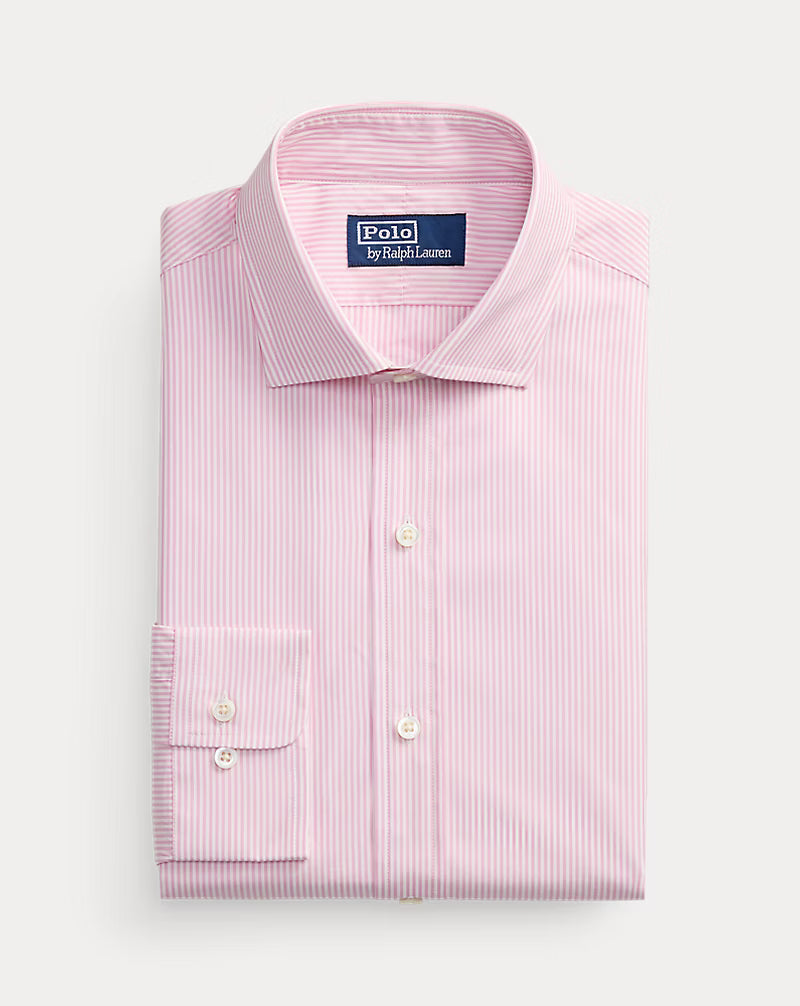 Custom Fit Striped Poplin Shirt