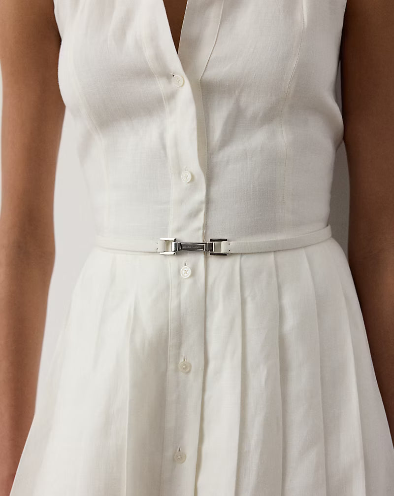Kennedi Linen Sleeveless Day Dress
