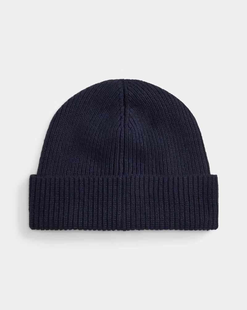 Signature Pony Wool-Blend Beanie