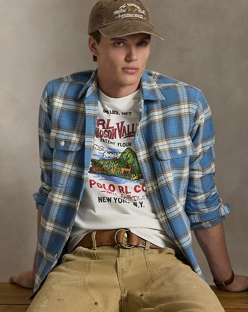 Classic Fit Jersey Graphic T-Shirt