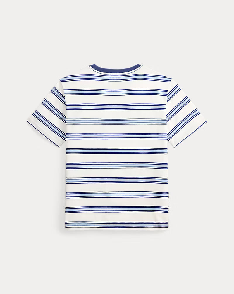 Striped Cotton Jersey Tee