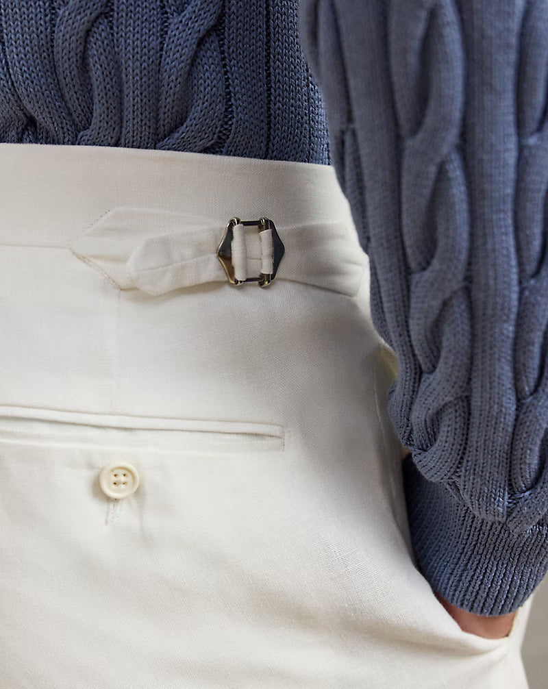 Gregory Hand-Tailored Linen Trouser