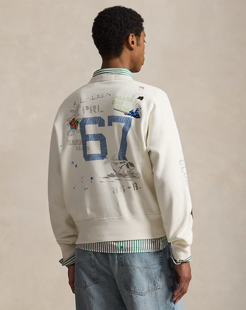 Vintage Fit Peace Love Surf Sweatshirt