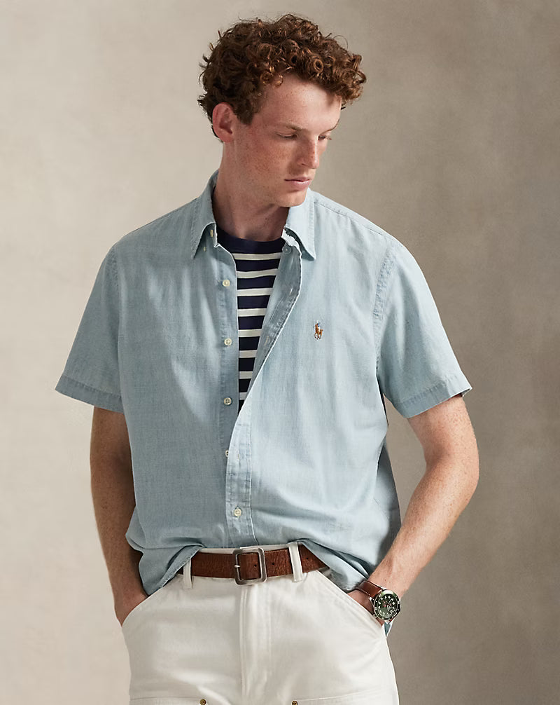 Classic Fit Chambray Shirt
