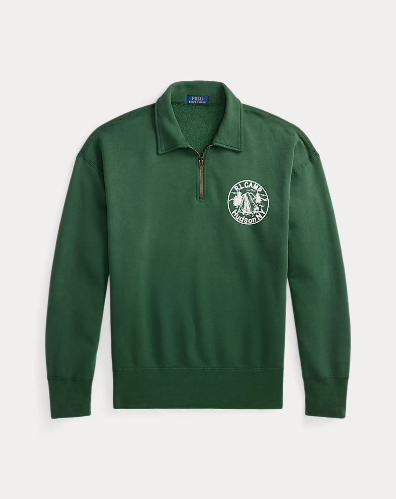Vintage Fit Quarter-Zip Sweatshirt
