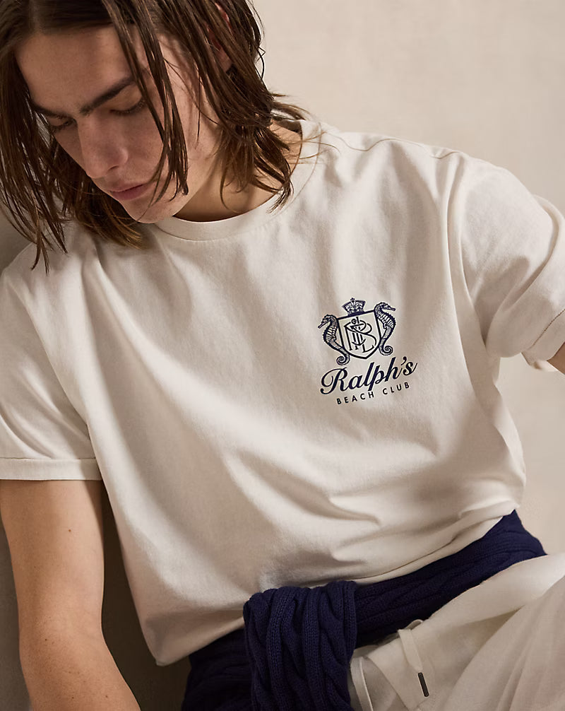 Classic Fit Jersey Graphic T-Shirt