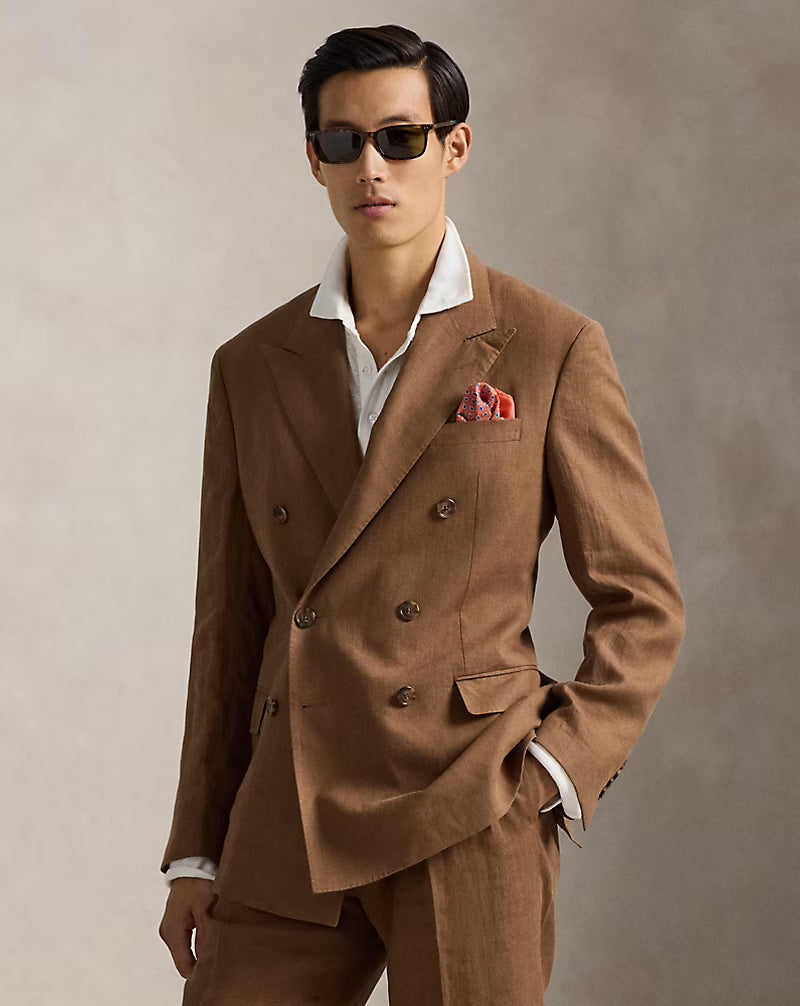 Polo Tailored Fit Linen Suit Jacket