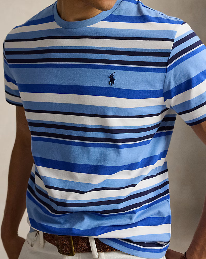 Classic Fit Striped Jersey T-Shirt