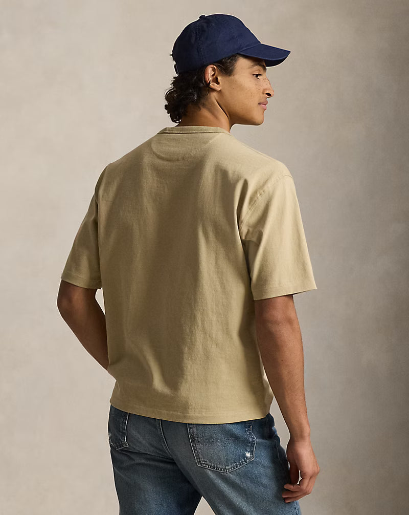 Relaxed Fit Jersey Crewneck T-Shirt