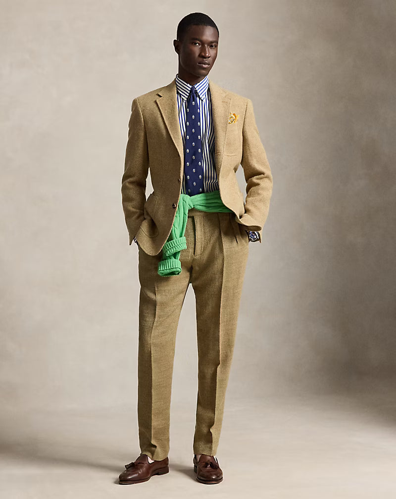 Summer Tweed Suit Trouser