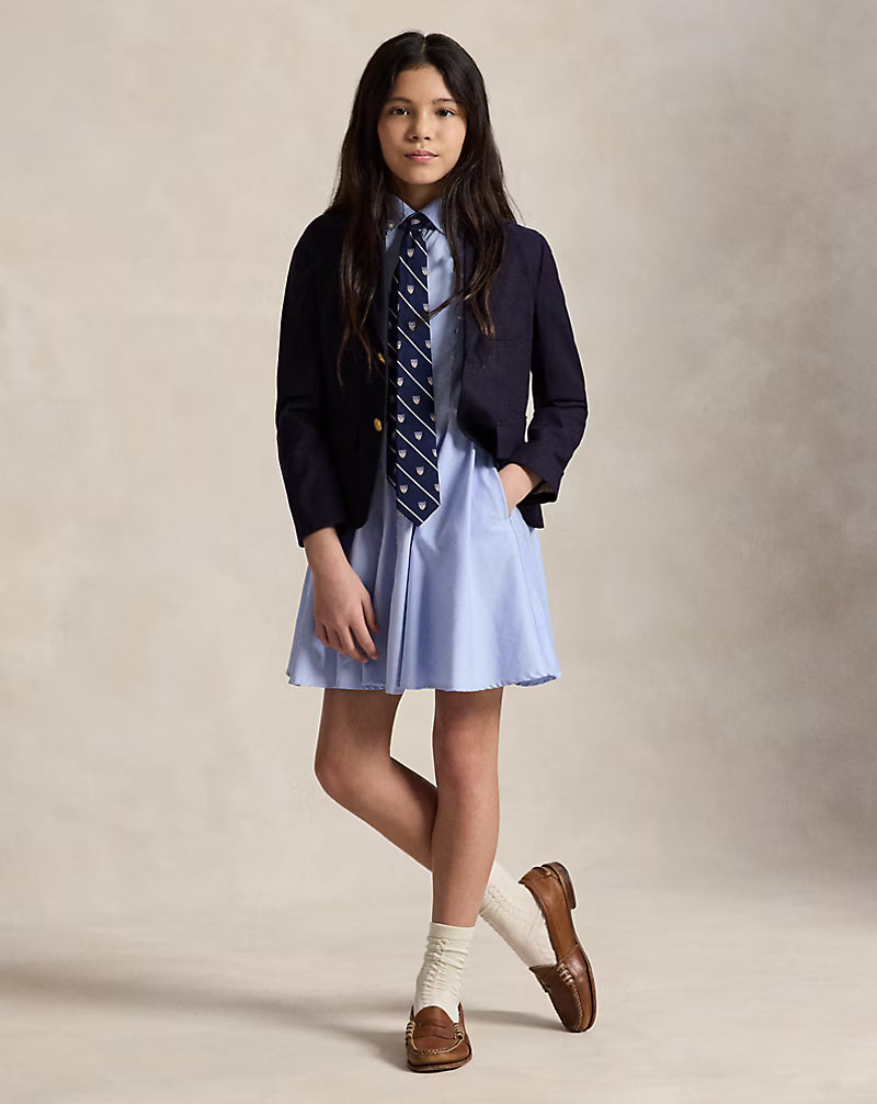 Cotton Oxford Shirtdress