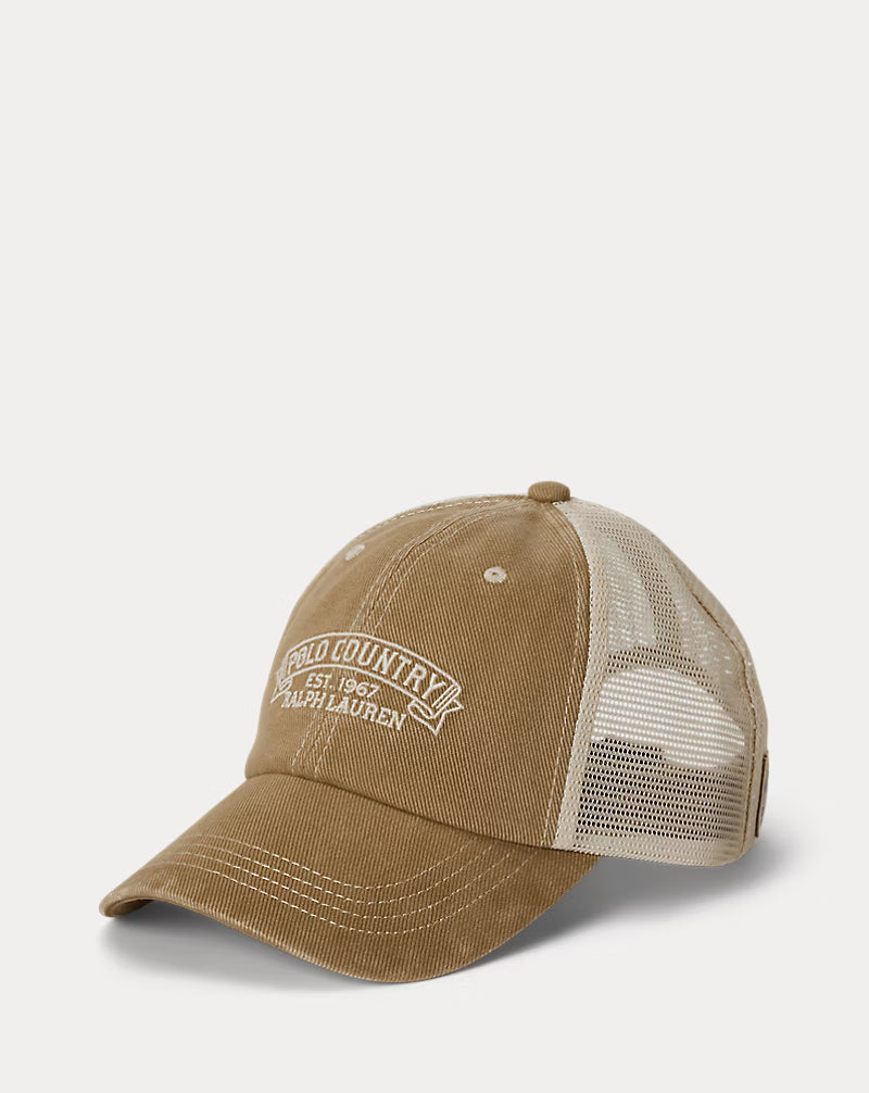 Polo Country Twill Trucker Cap