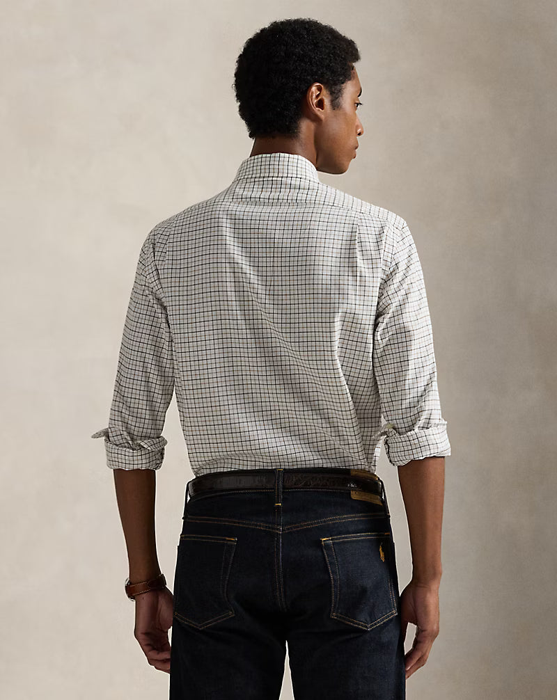 Classic Fit Tattersall Twill Shirt