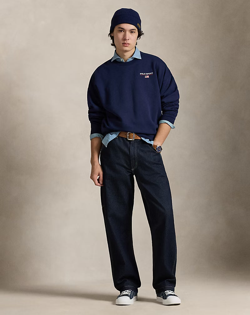 Relaxed Fit Polo Sport Fleece Sweatshirt