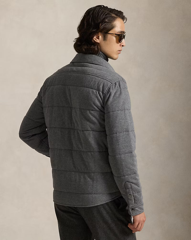 Quilted Jersey Overshirt