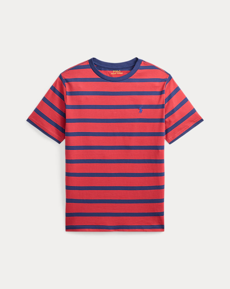 Striped Cotton Jersey Tee