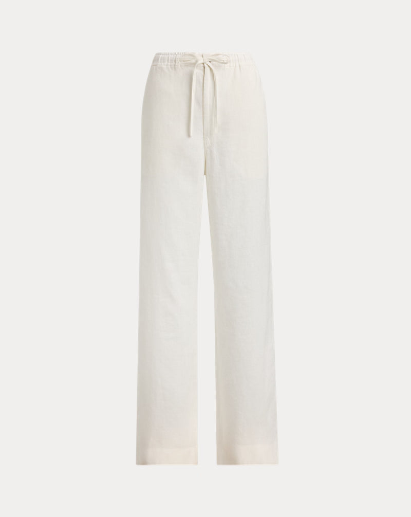 Linen Drawstring Pant