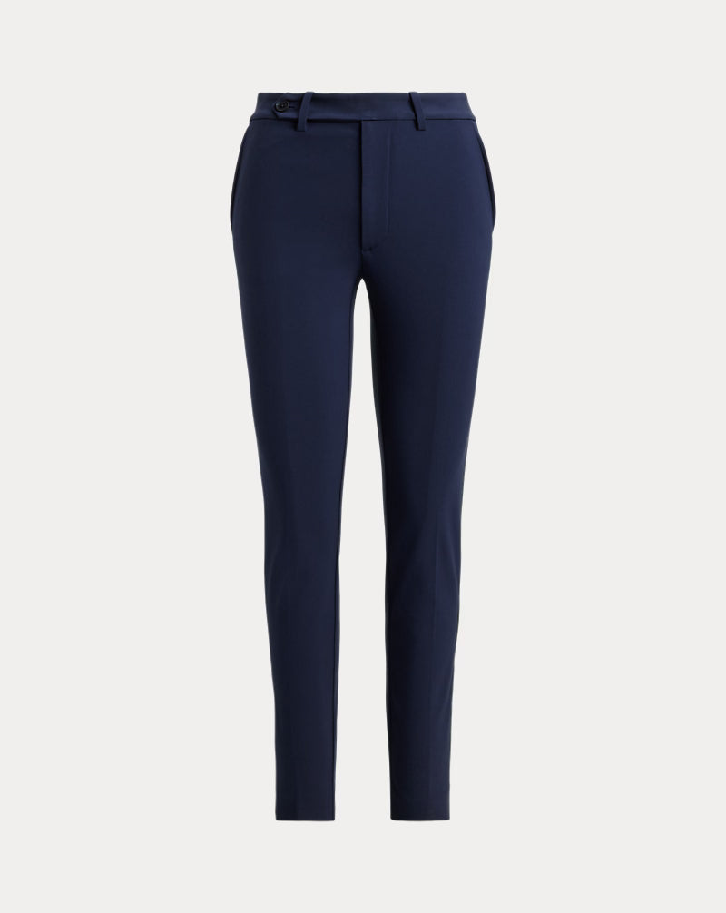 Stretch-Cotton Blend Slim Pant
