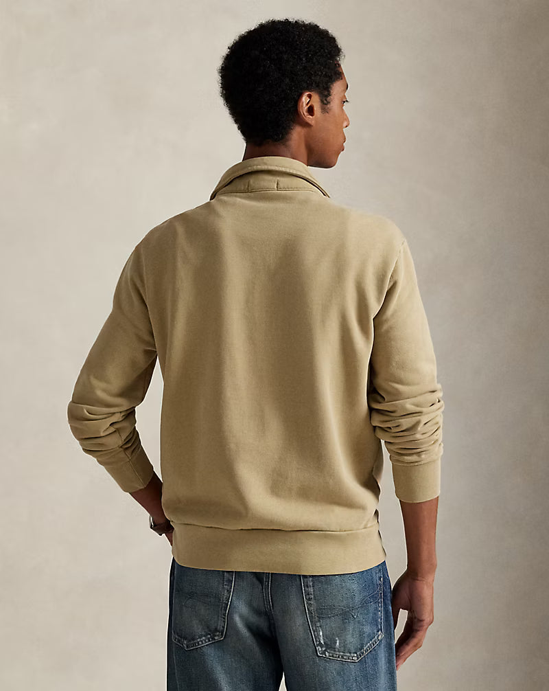 Loopback Fleece Quarter-Zip Sweatshirt