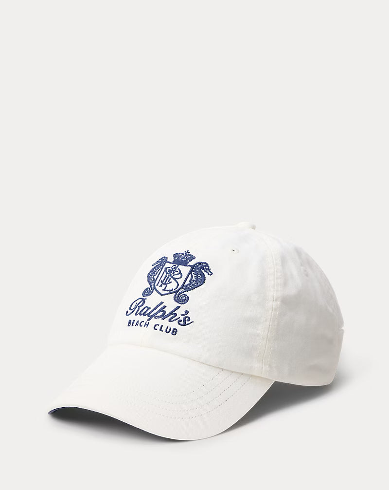 Ralph’s Beach Club Twill Ball Cap
