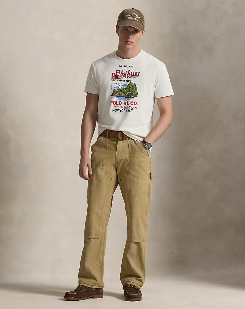 Classic Fit Jersey Graphic T-Shirt