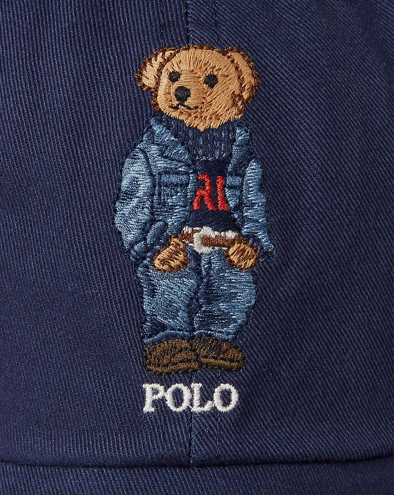 Polo Bear Twill Ball Cap