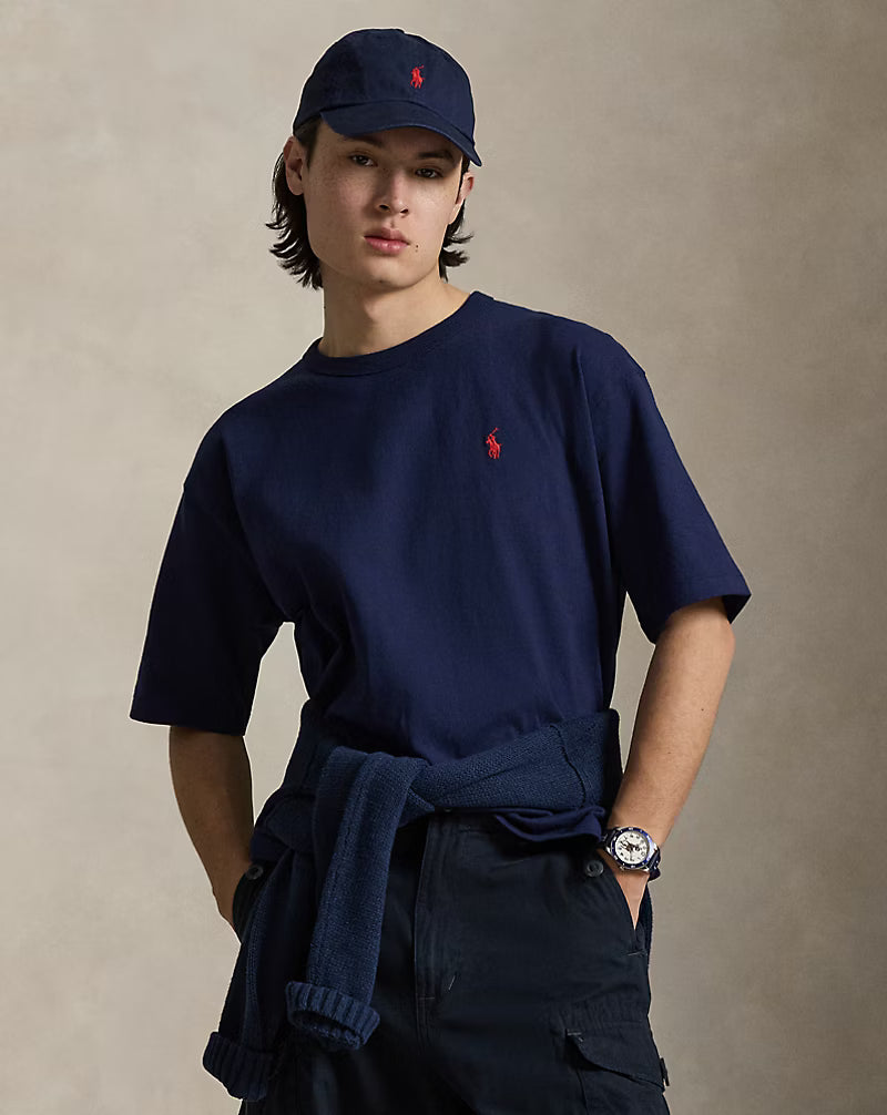 Relaxed Fit Jersey Crewneck T-Shirt