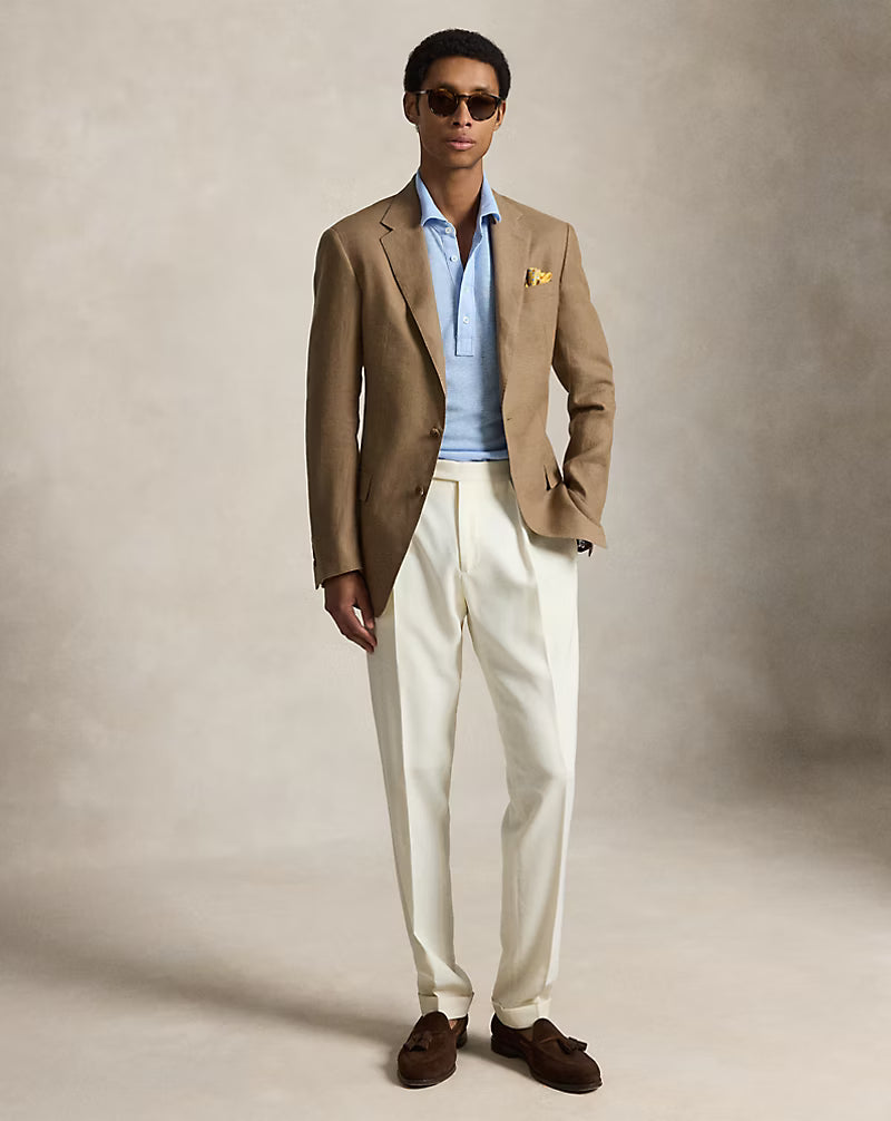 Polo Tailored Fit Linen Suit Jacket