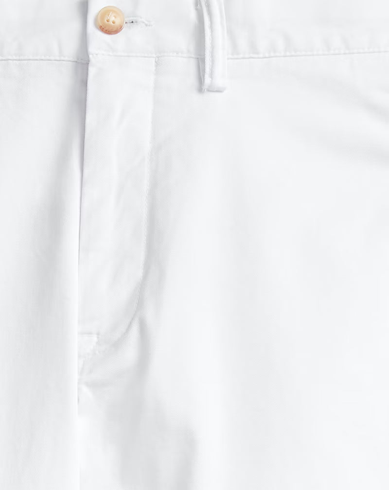 Stretch Straight Fit Washed Chino Pant