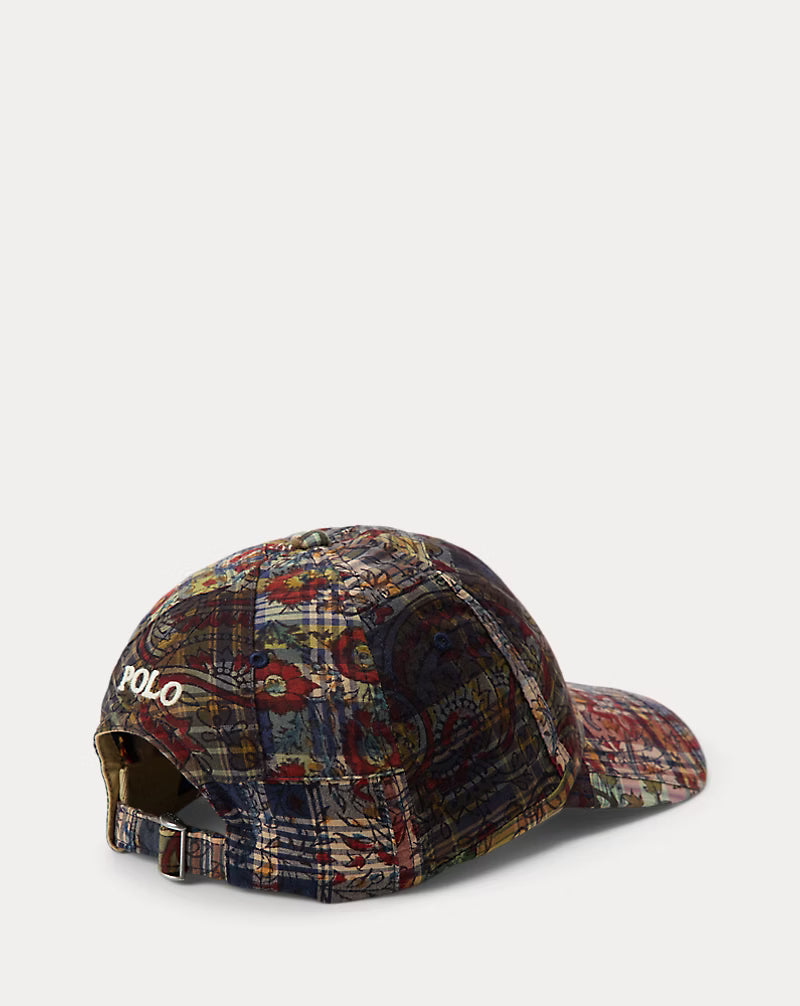 Patchwork Madras Ball Cap