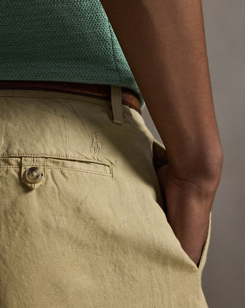 Bedford Classic Fit Linen-Cotton Pant