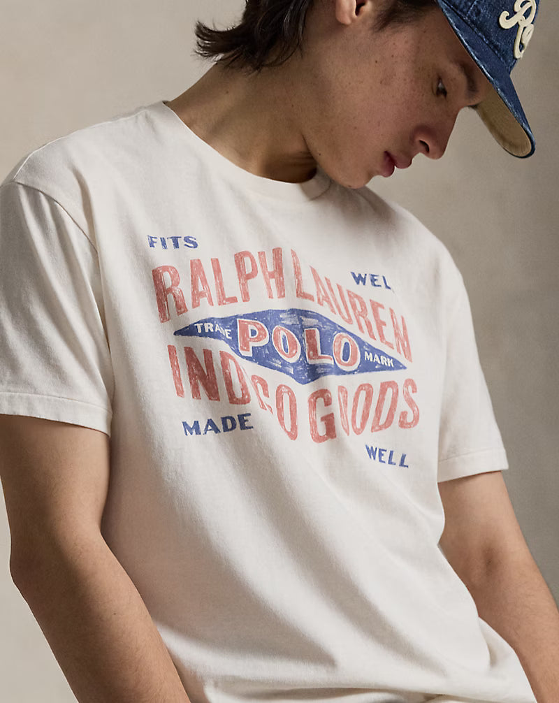 Classic Fit Jersey Graphic T-Shirt