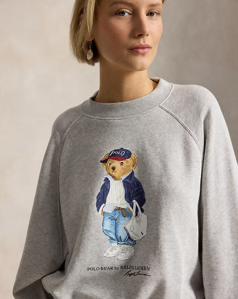 Polo Bear Lightweight Fleece Crewneck