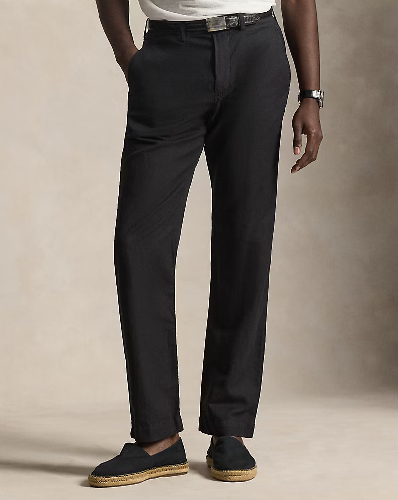 Bedford Classic Fit Linen-Cotton Pant